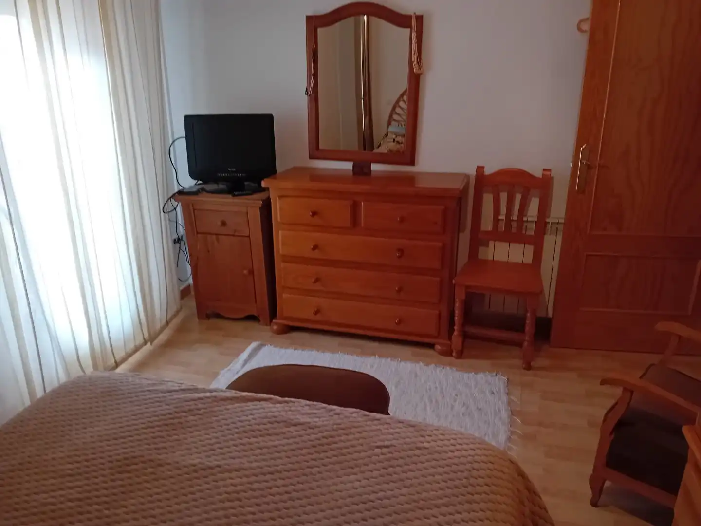 Schlafzimmer von Country house zum Verkauf in Viso del Marqués mit Heizung, Terrasse und Abstellraum