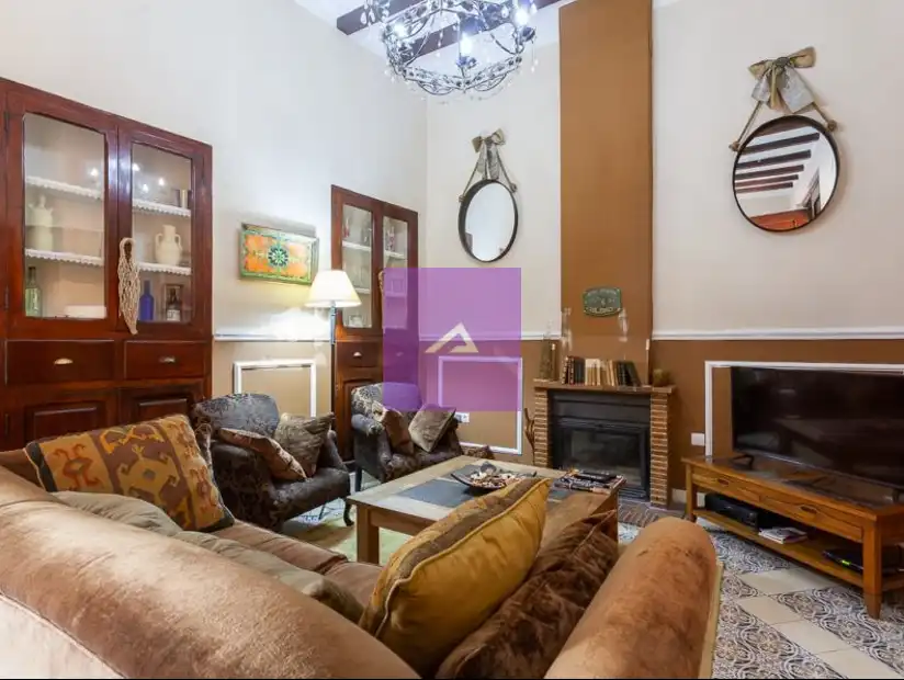Sala de estar de Casa o chalet en venta en Alzira con Aire acondicionado, Terraza y Trastero