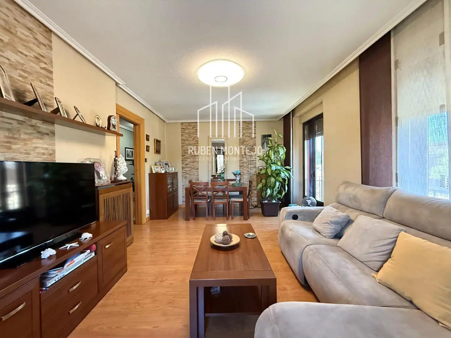 Wohnzimmer von Einfamilien-Reihenhaus zur Miete in Salamanca mit Heizung, Terrasse und Abstellraum