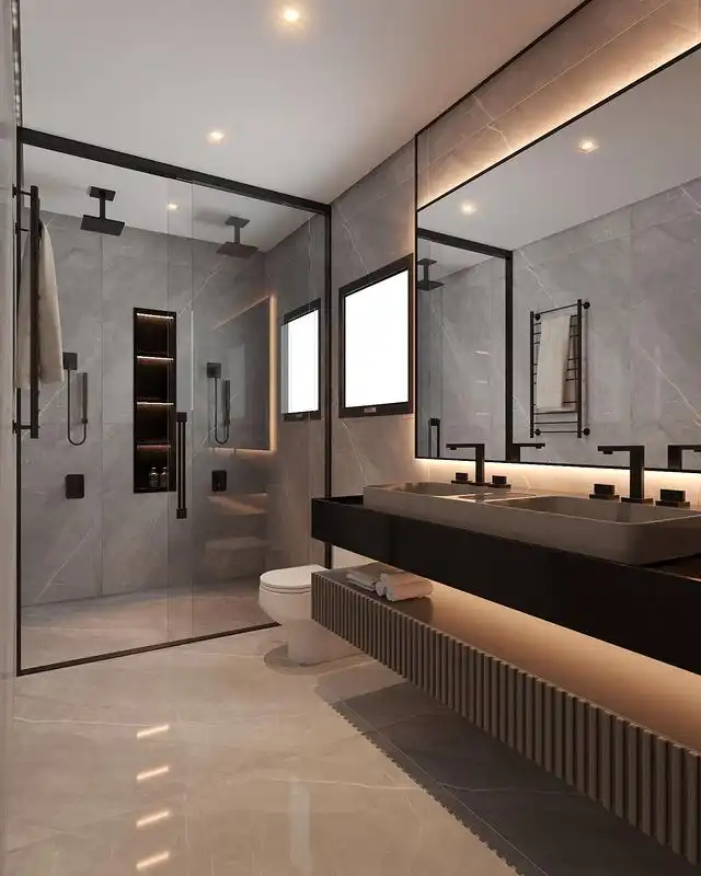 Baño de Casa o chalet en venta en Móstoles con Aire acondicionado, Calefacción y Jardín privado