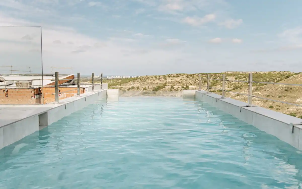 Piscina de Casa o xalet en venda en Rojales