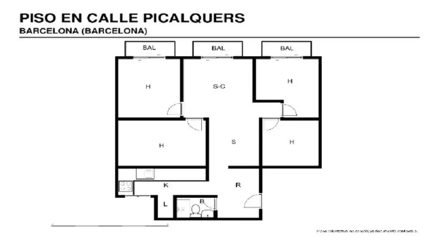 Appartamento in vendita a de Picalquers 4, imagen 8