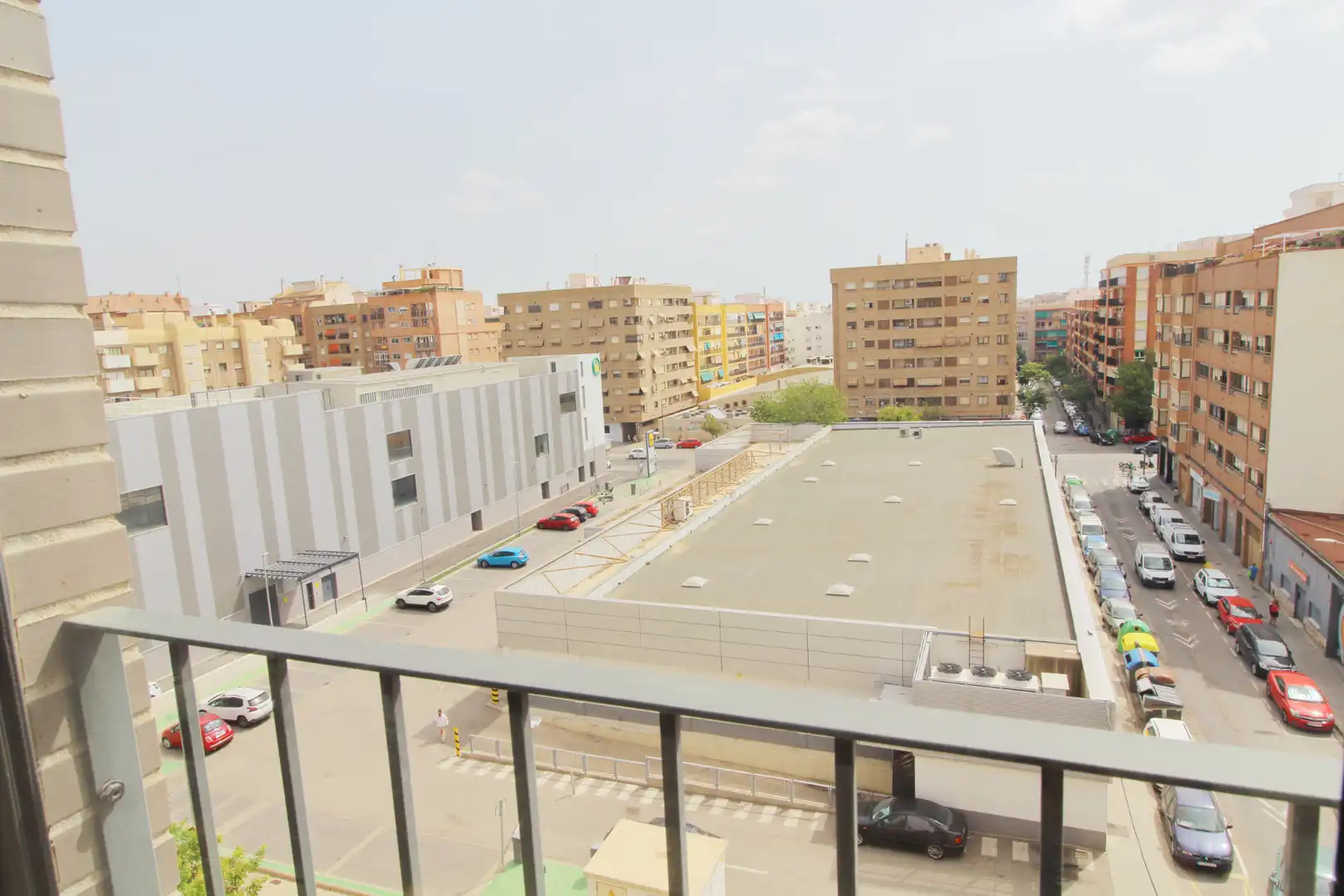 Exterior view of Flat for sale in Valencia  with Air Conditioner, Parquet flooring and Balcony