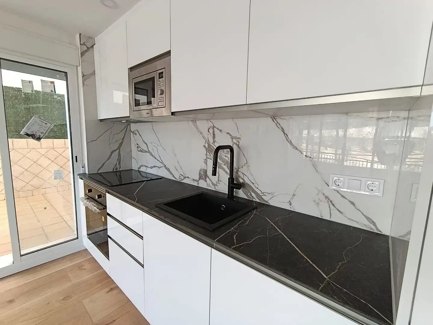 Cocina de Apartamento en venta en Calvià con Aire acondicionado, Terraza y Trastero