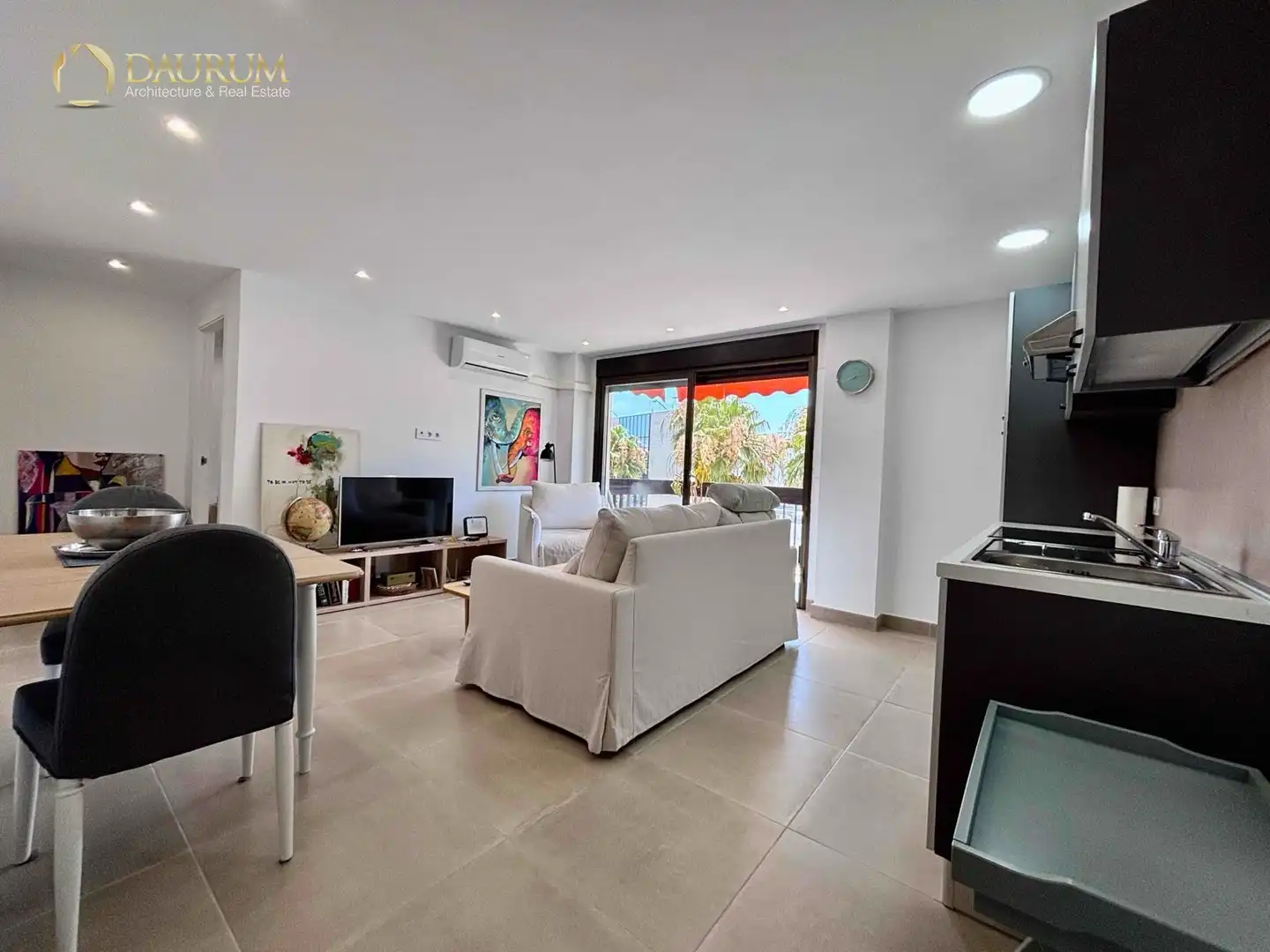 Sala de estar de Piso en venta en Torremolinos con Aire acondicionado y Terraza