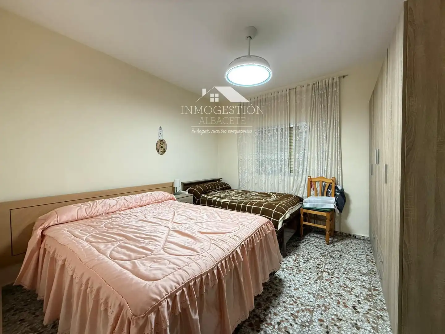 Schlafzimmer von Haus oder Chalet zum Verkauf in Albacete mit Klimaanlage, Heizung und Privatgarten