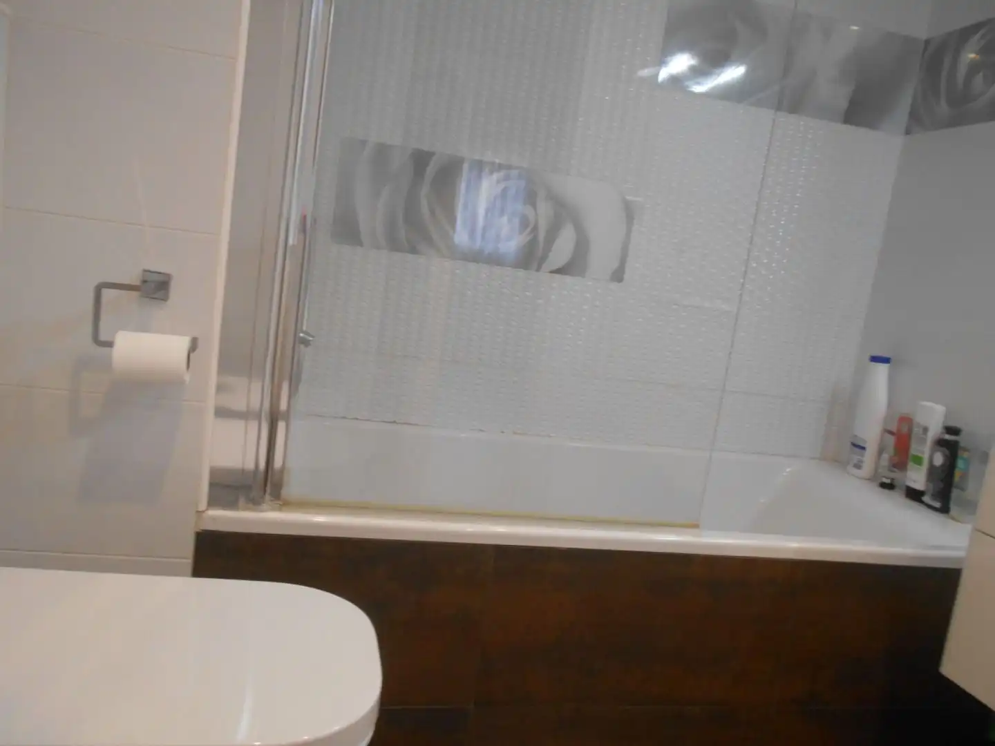 Bathroom of Flat for rent in Valencia  with Air Conditioner, Heating and Terrace