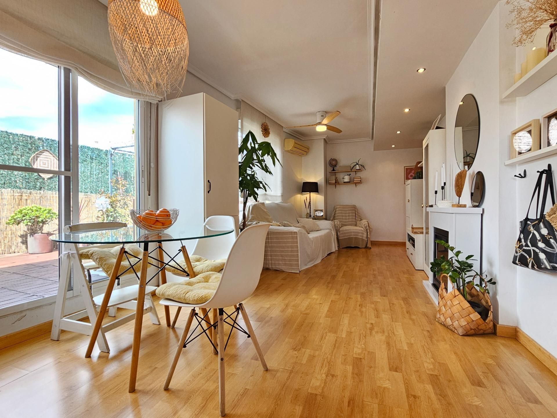 Wohnzimmer von Dachboden zum verkauf in San Vicente del Raspeig / Sant Vicent del Raspeig mit Klimaanlage, Heizung und Terrasse