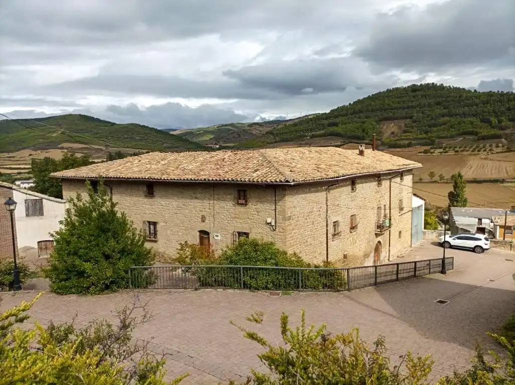 Vista exterior de Casa o chalet en venta en Aibar / Oibar con Calefacción