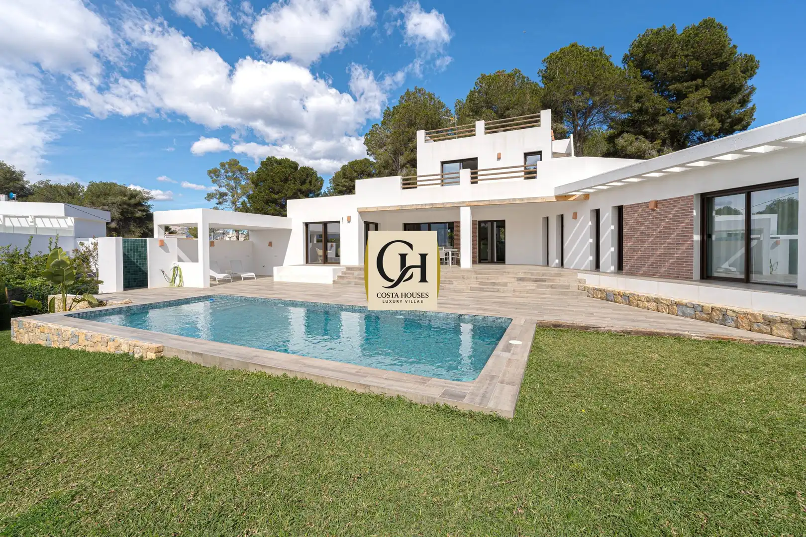 Garden of Houses for sale in Jávea / Xàbia  with Air Conditioner, Heating and Private garden