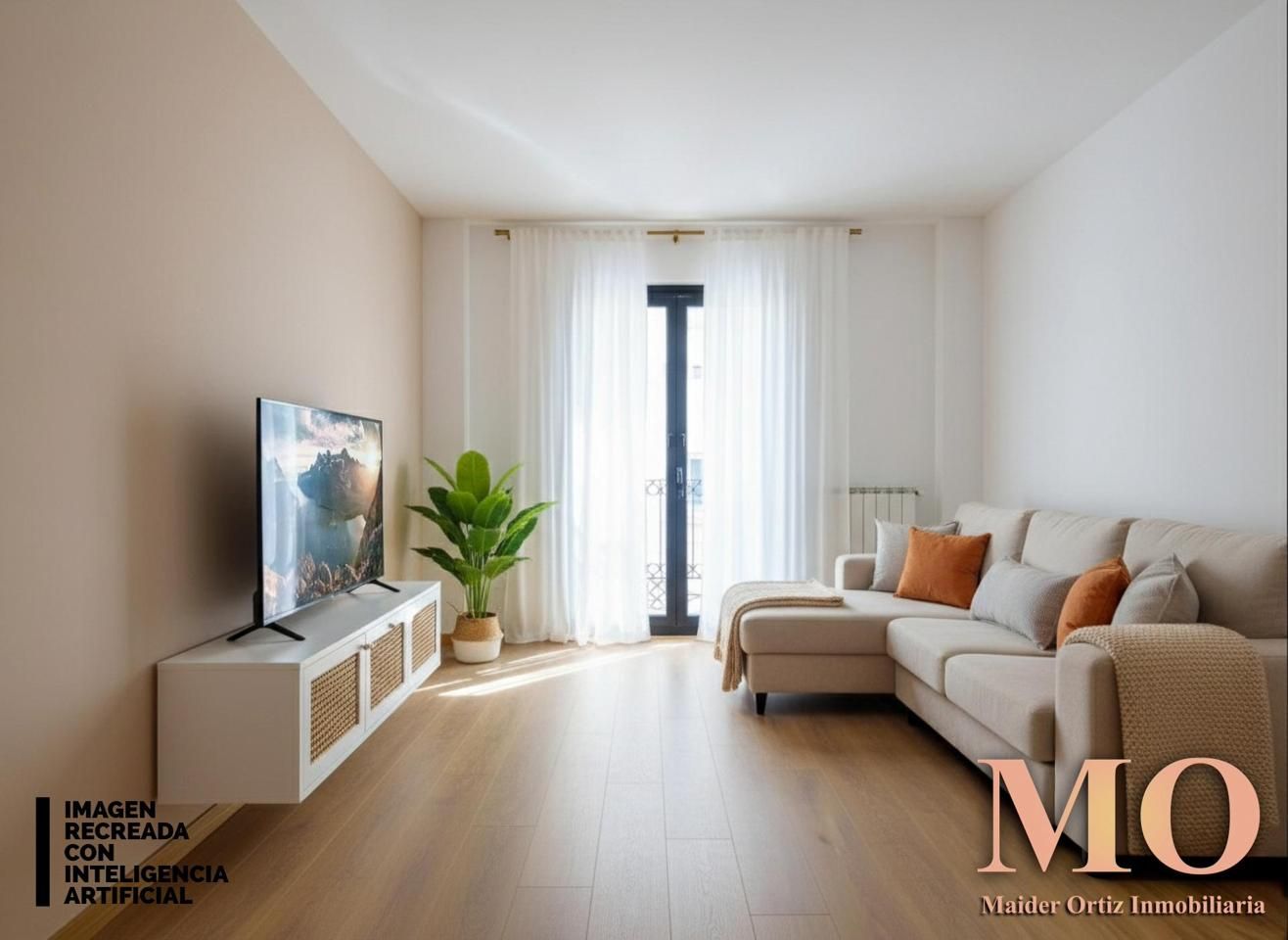 Living room of Flat for sale in Bergara  with Heating and Balcony