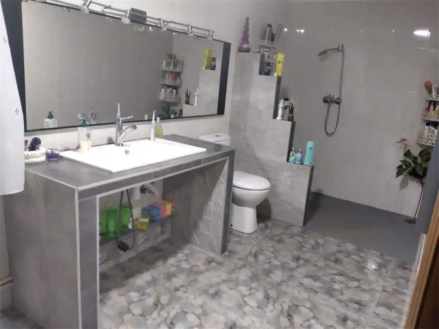 Bany de Finca rústica en venda en Sax amb Aire condicionat i Piscina