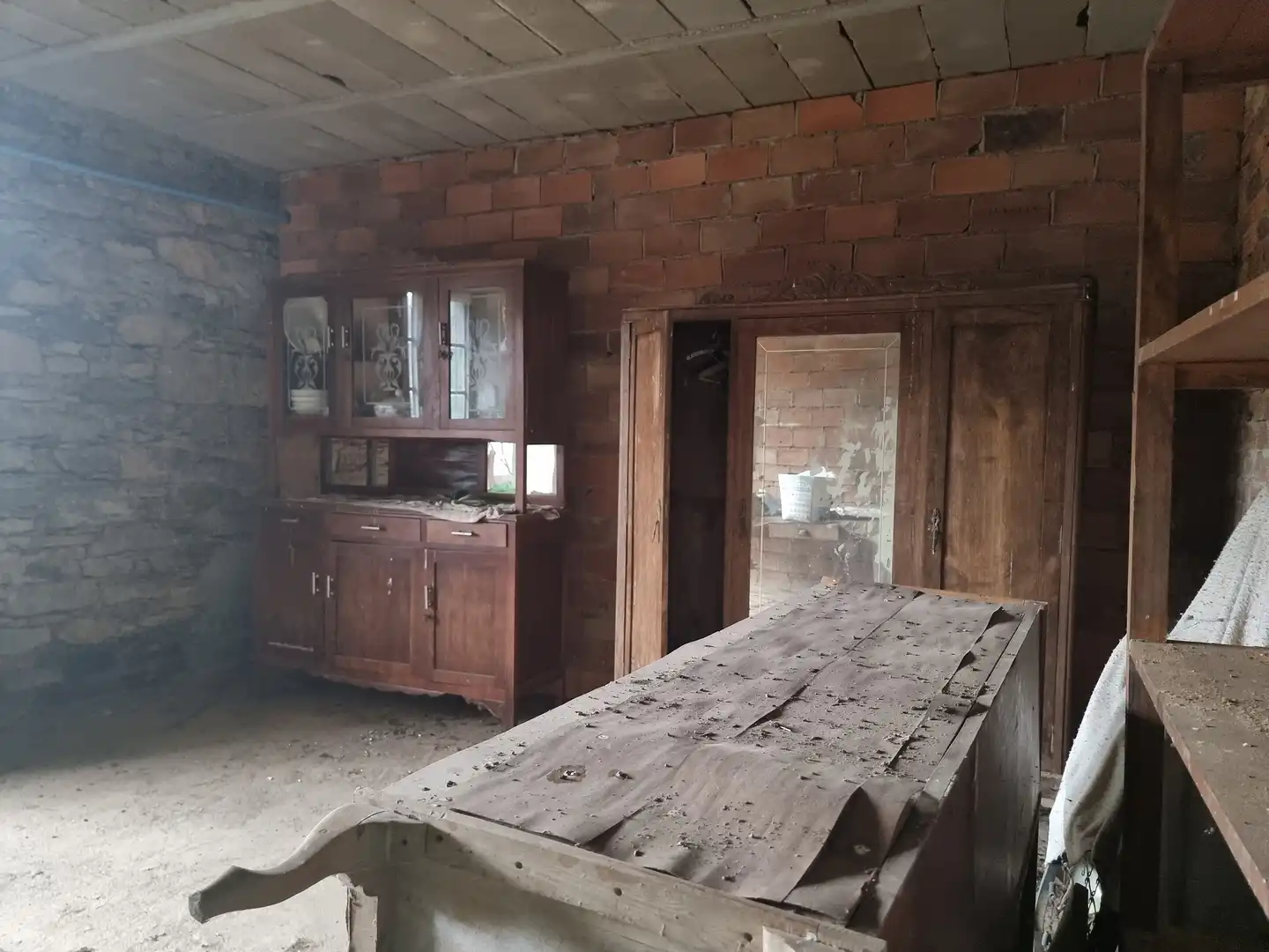 Cuina de Casa o xalet en venda en Boqueixón amb Jardí privat, Traster i Balcó