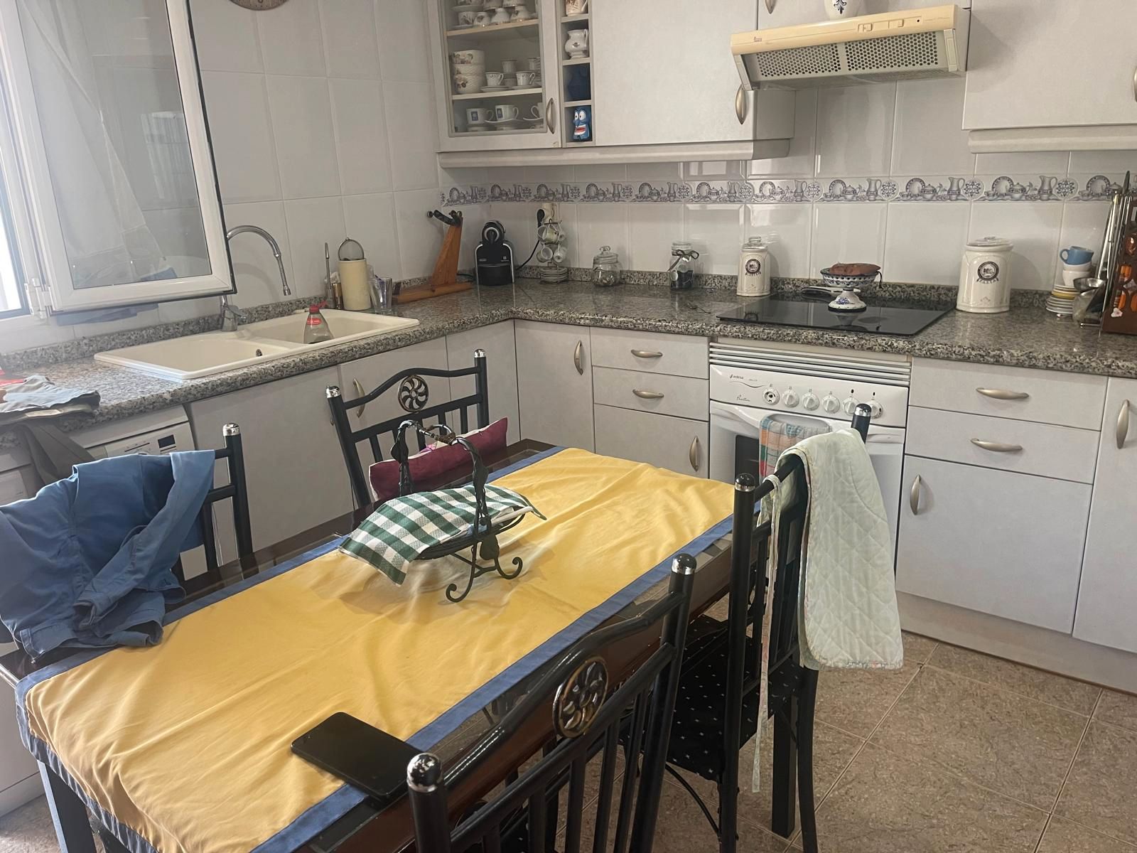 Kitchen of Single-family semi-detached for sale in Real de Gandia  with Air Conditioner, Heating and Terrace