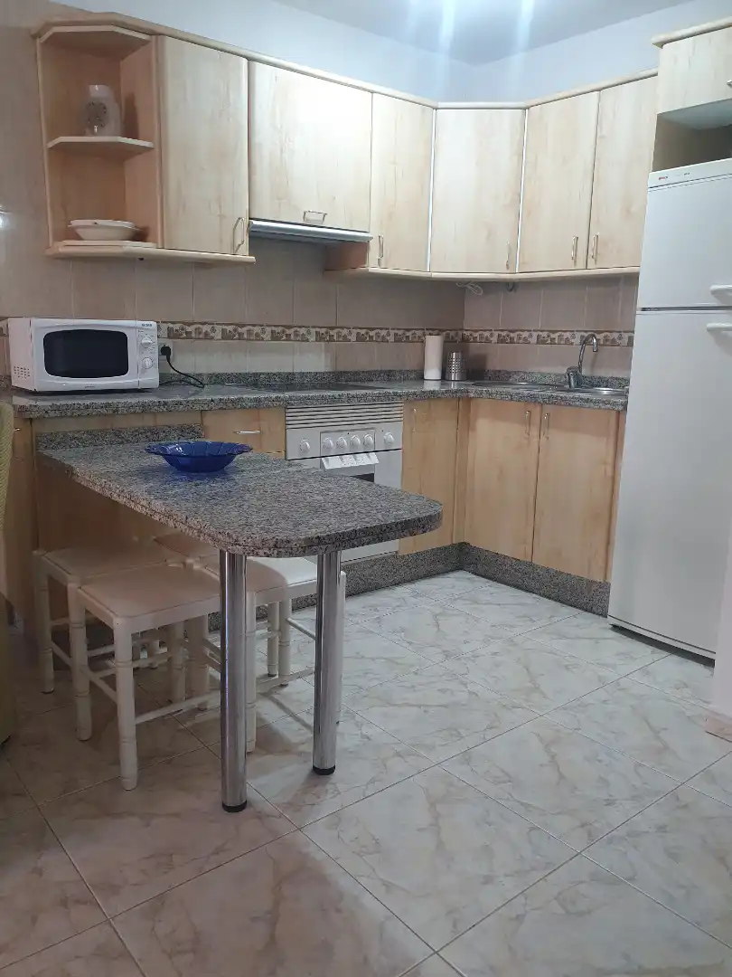 Küche von Wohnungen zur Miete in Granadilla de Abona mit Möbliert, Ofen und Waschmaschine