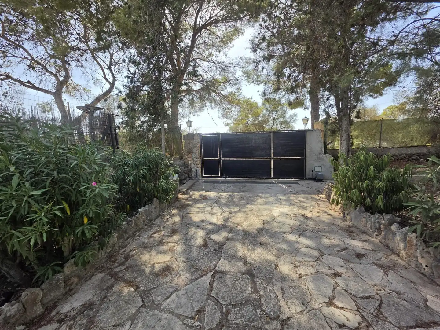 Garden of Country homes for rent in Marratxí  with Air Conditioner, Heating and Private garden