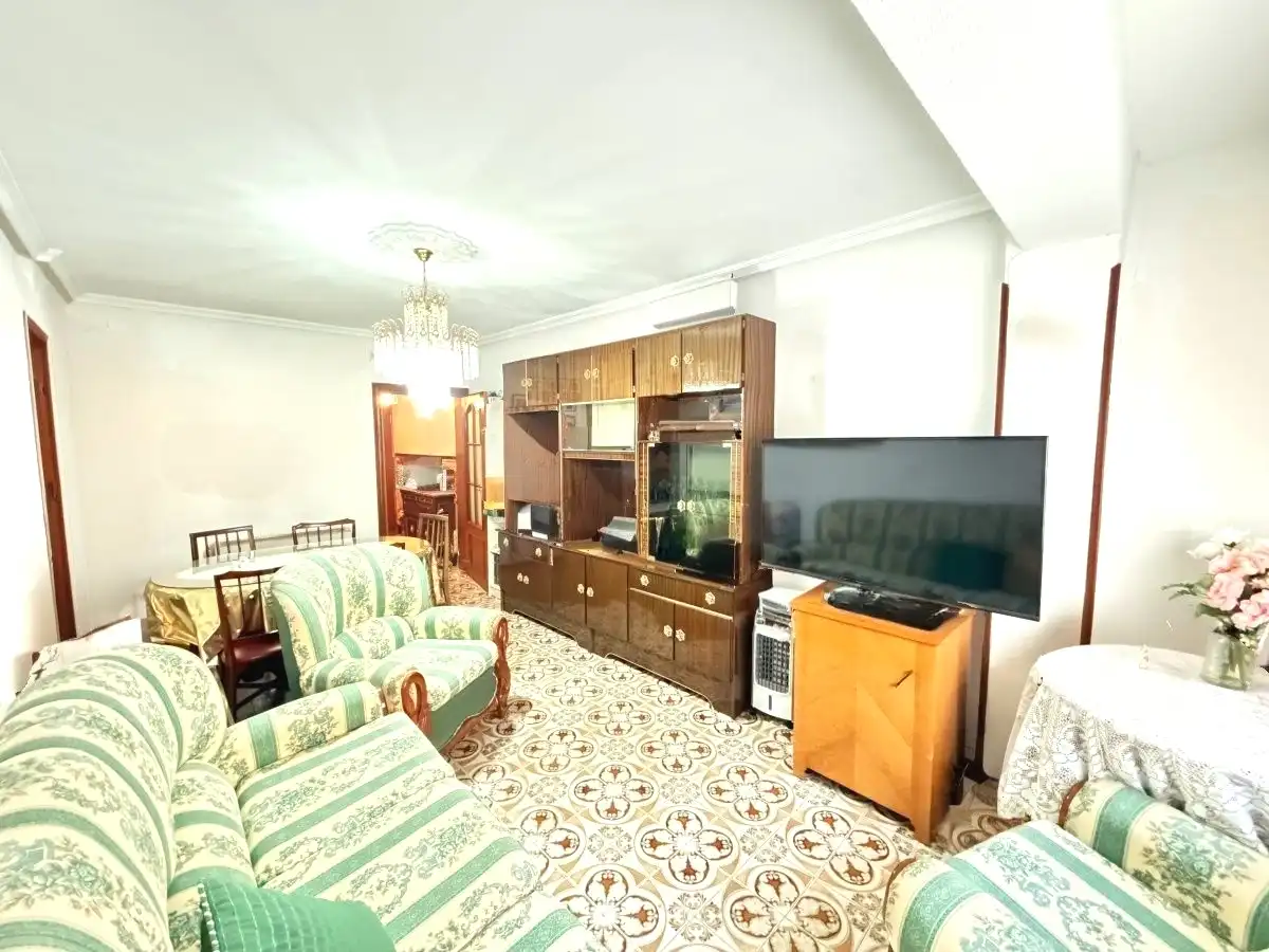 Sala de estar de Piso en venta en Alcalá de Henares con Calefacción y Terraza