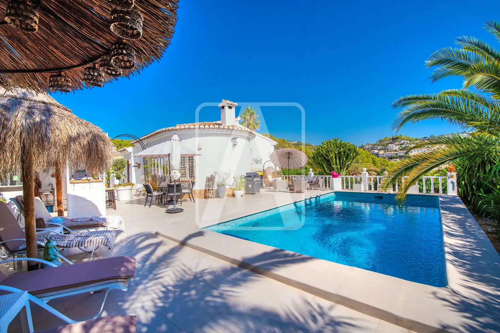 Exterior view of Houses for sale in Benissa  with Air Conditioner, Heating and Private garden