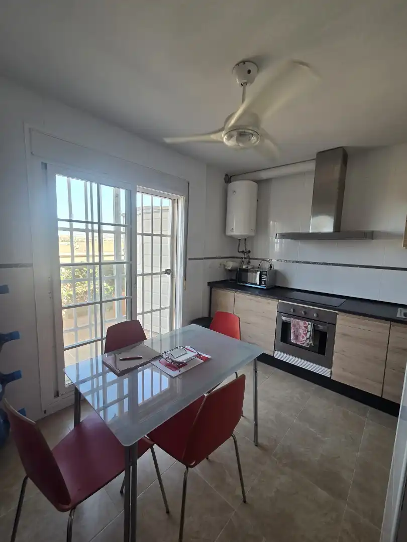 Kitchen of Attic for sale in Vícar  with Air Conditioner, Terrace and Balcony