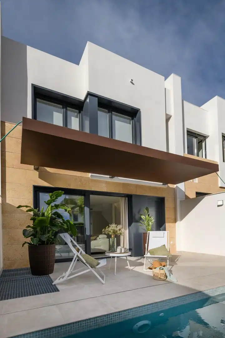 Terrassa de Casa o xalet en venda en Murcia amb Aire condicionat, Jardí privat i Terrassa