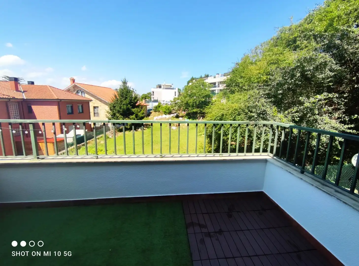 Terraza de Casa o chalet de alquiler en Miengo con Jardín privado, Terraza y Piscina comunitaria