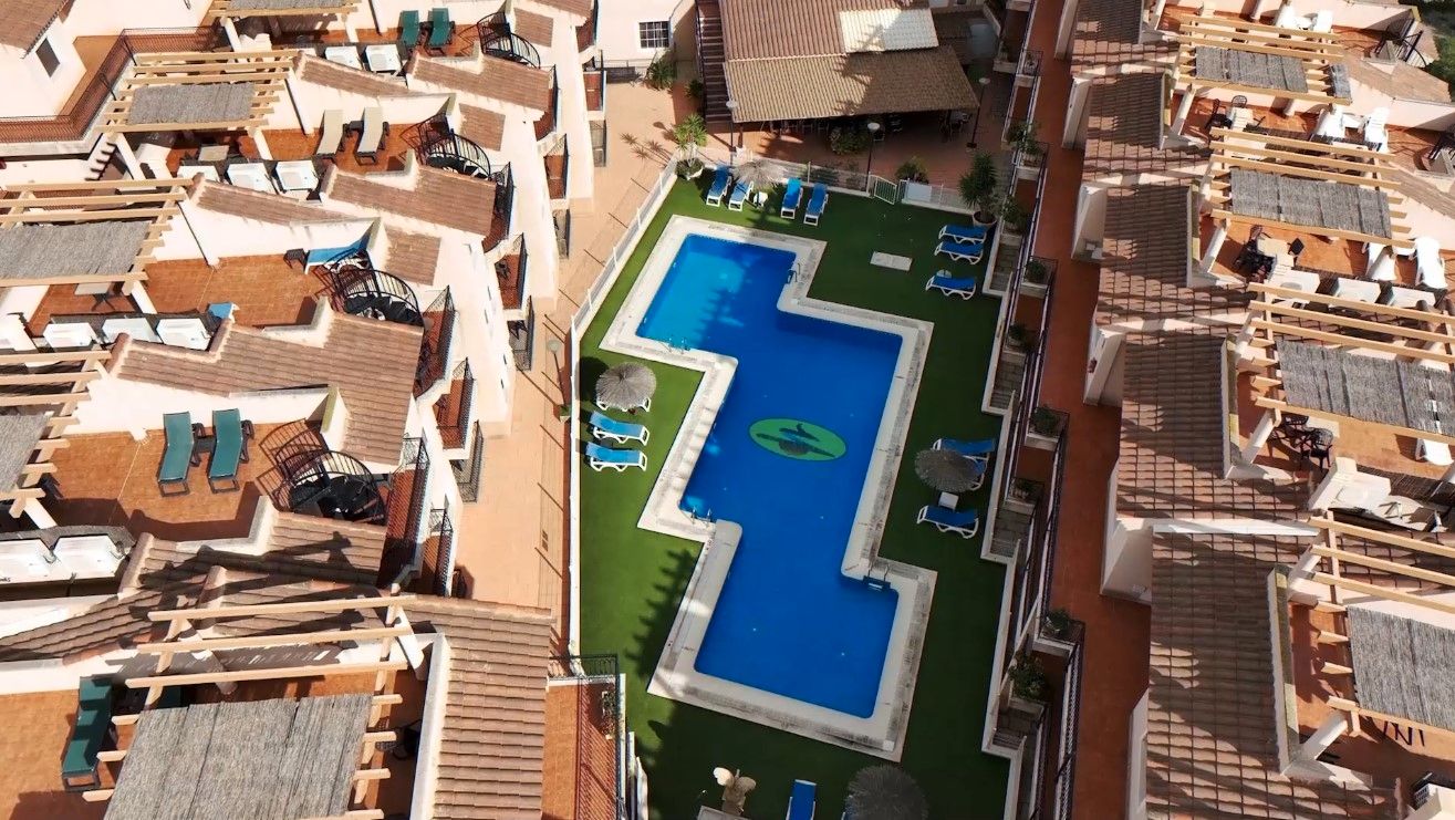 Vista exterior de Apartament en venda en Águilas amb Aire condicionat, Moblat i Balcó