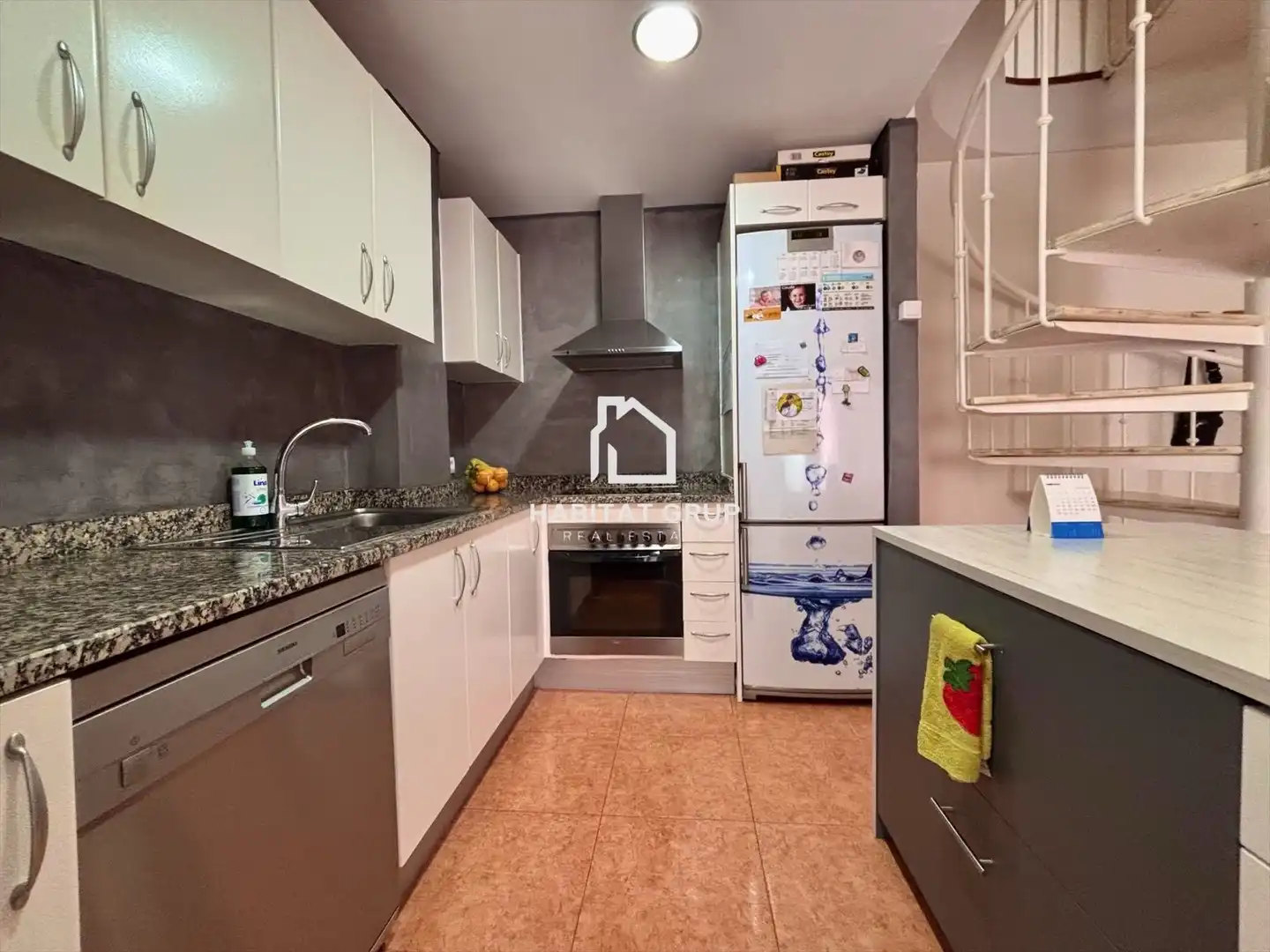 Cocina de Dúplex en venta en Llagostera con Aire acondicionado, Calefacción y Terraza