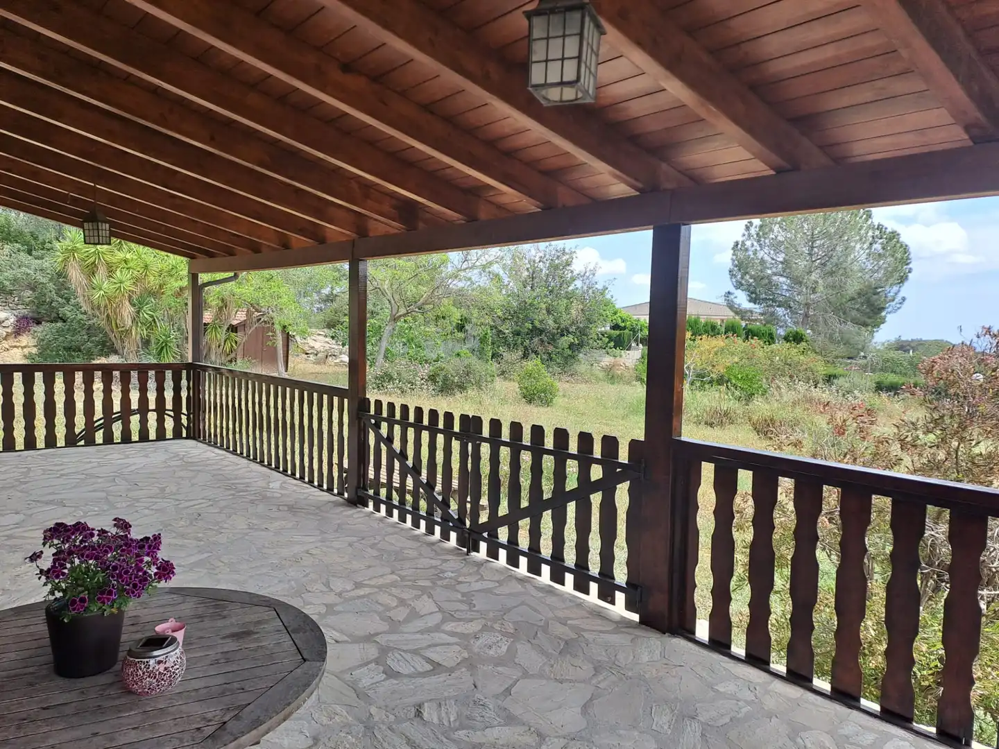 Terraza de Casa o chalet en venta en Montserrat con Jardín privado, Parquet y Terraza