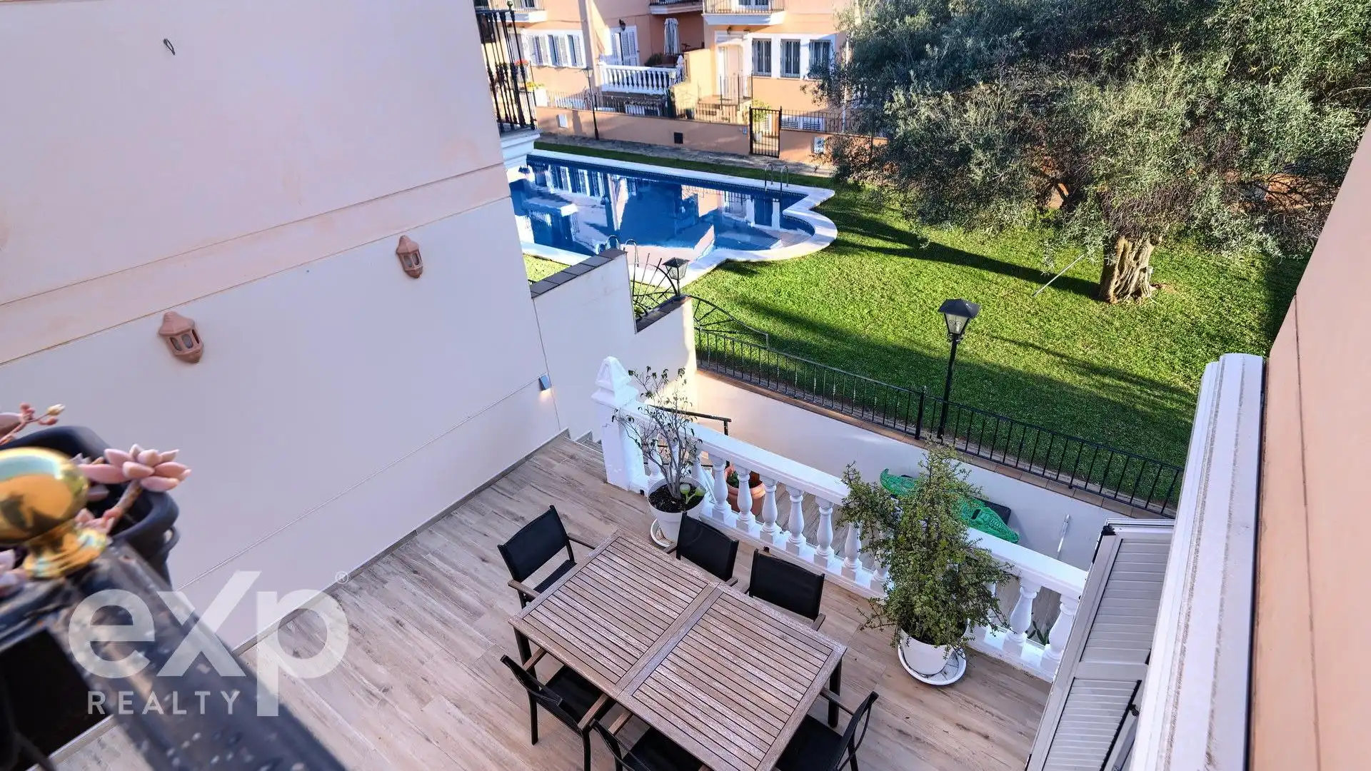 Terraza de Casa o chalet en venta en Godella con Aire acondicionado, Calefacción y Jardín privado