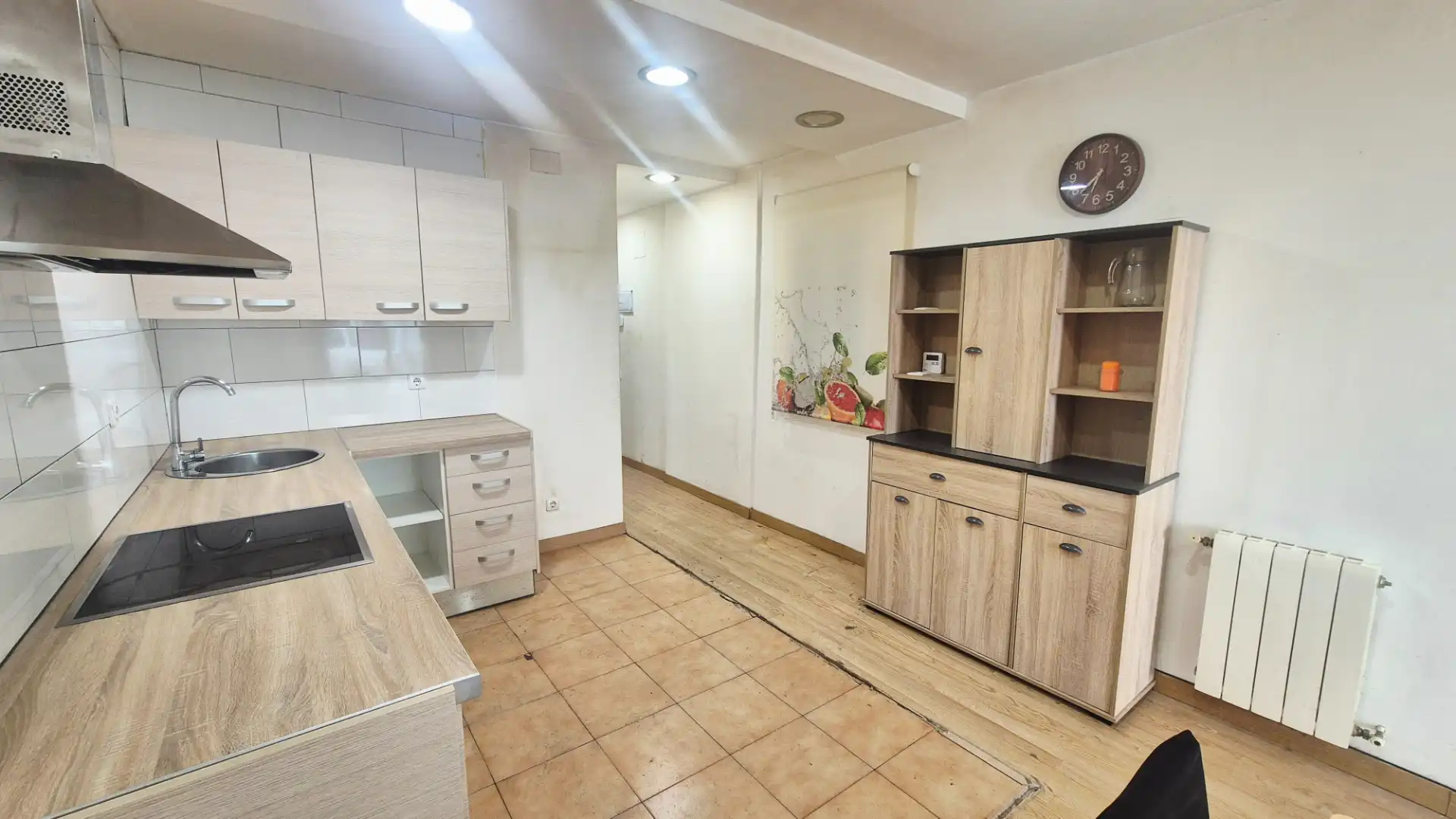 Kitchen of Flat for sale in Arenys de Mar  with Heating, Parquet flooring and Oven