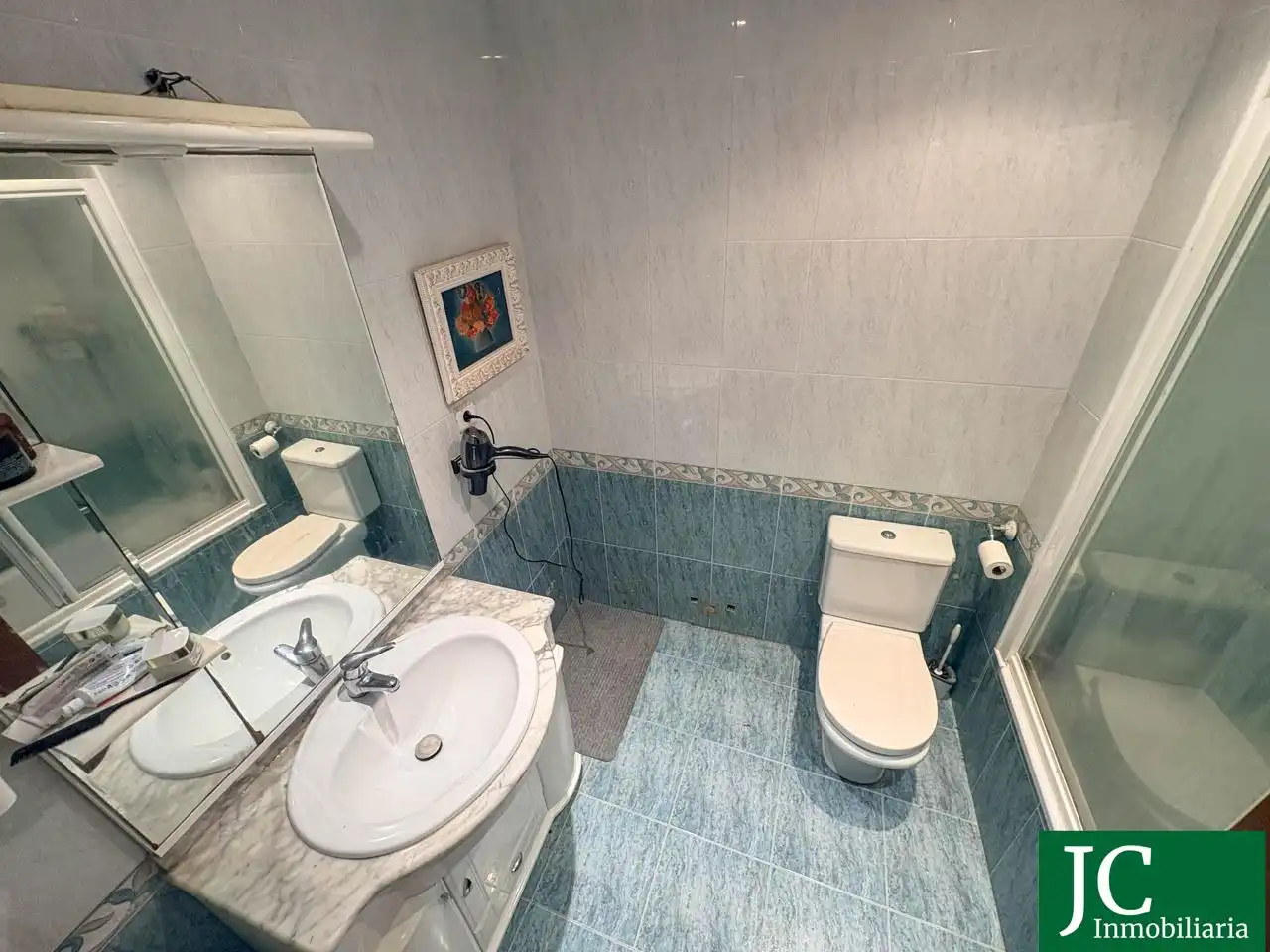 Bany de Apartament en venda en Bárcena de Cicero amb Calefacció, Parquet i Terrassa
