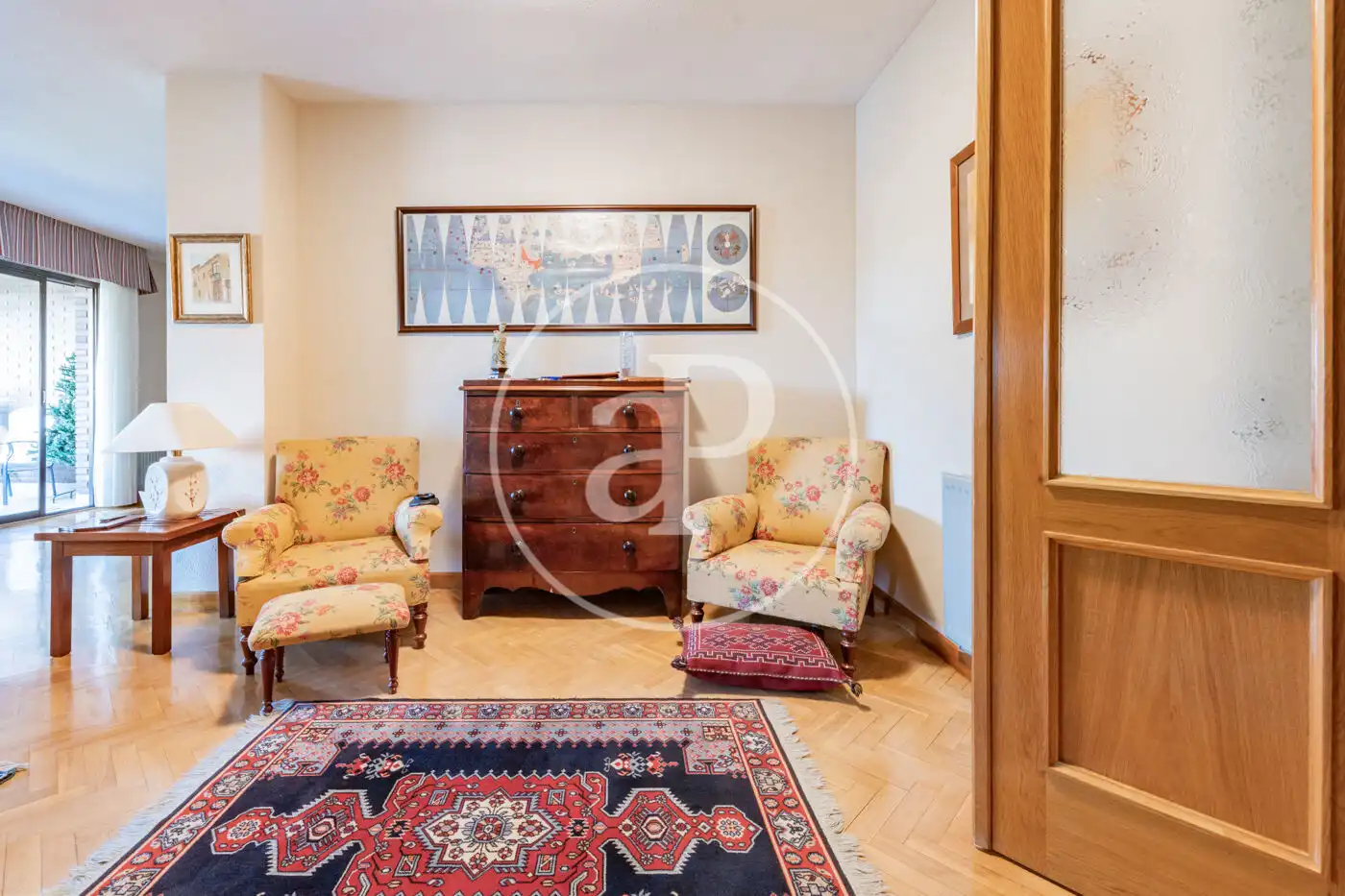 Living room of Flat for sale in Madrid  with Heating, Terrace and Storage room