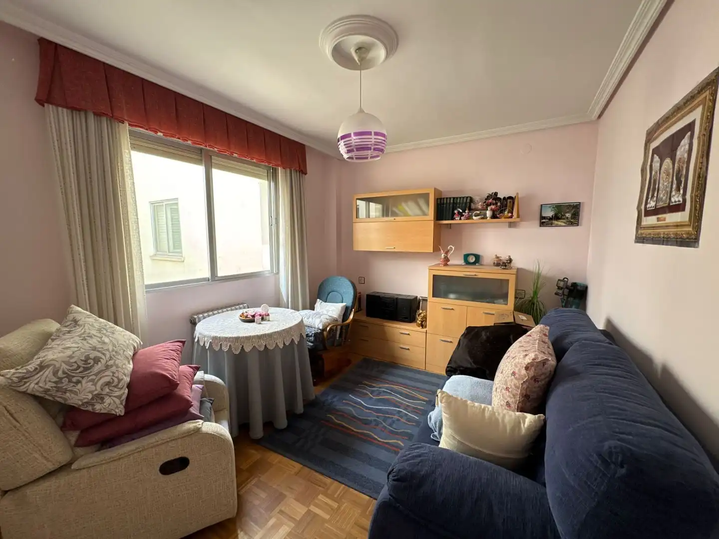 Sala de estar de Piso en venta en Benavente con Calefacción y Amueblado