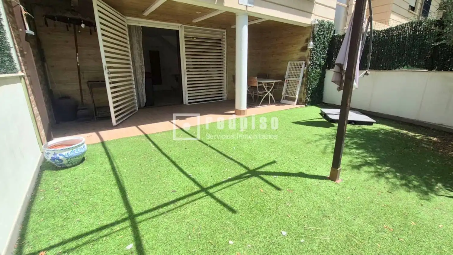Jardí de Dúplex en venda en Getafe amb Aire condicionat, Calefacció i Jardí privat