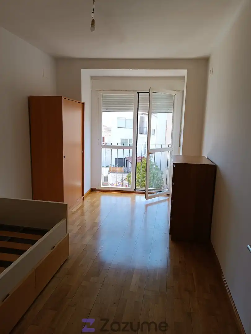Terraza de Piso de alquiler en Cascante con Aire acondicionado, Parquet y Amueblado