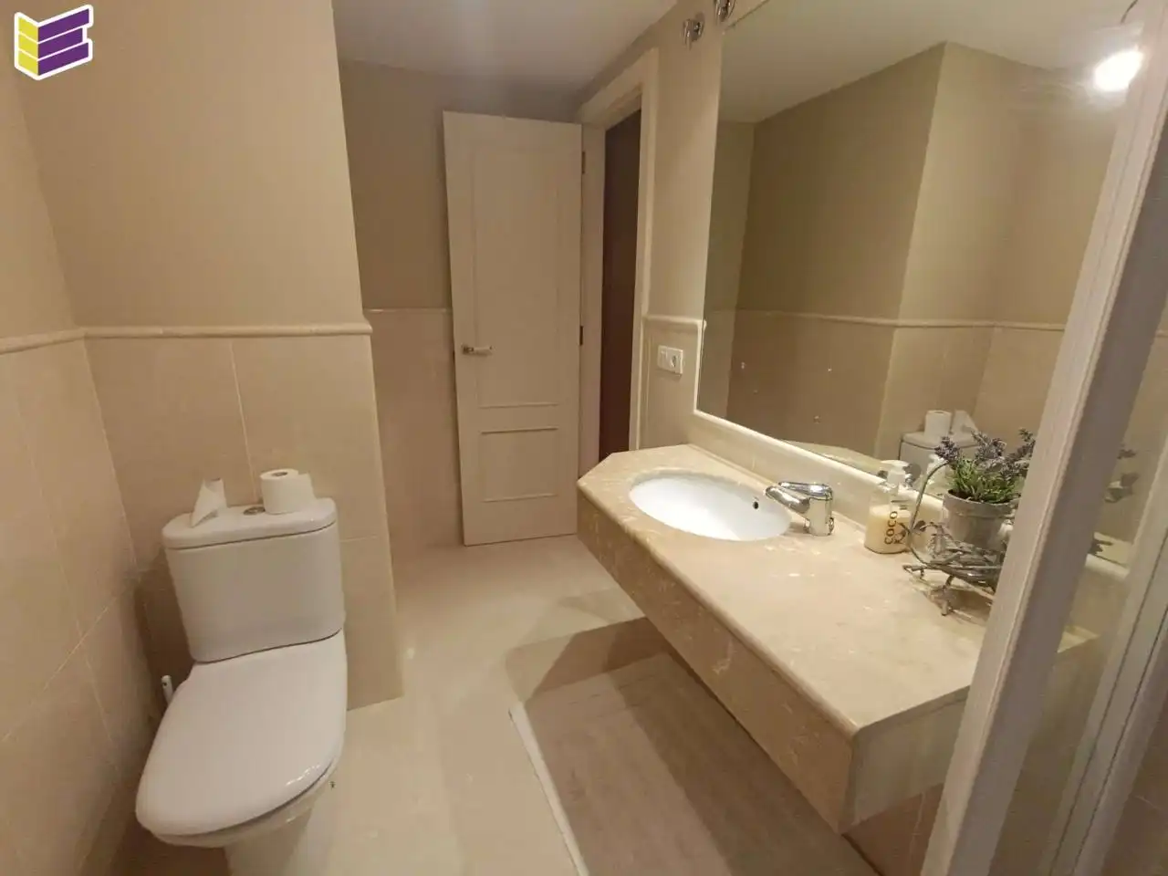 Baño de Dúplex en venta en Mondariz-Balneario con Aire acondicionado, Parquet y Trastero