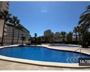 Swimming pool of Flat to rent in Calpe / Calp  with Air Conditioner, Heating and Furnished