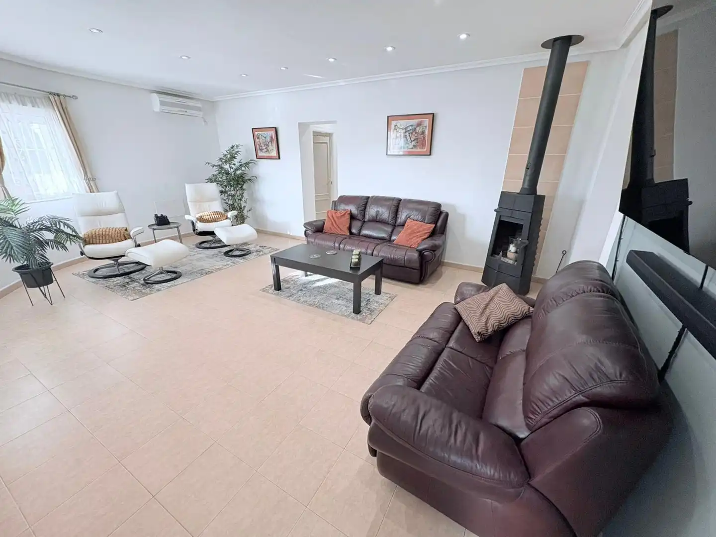 Sala de estar de Casa o chalet en venta en Murcia con Jardín privado, Terraza y Trastero