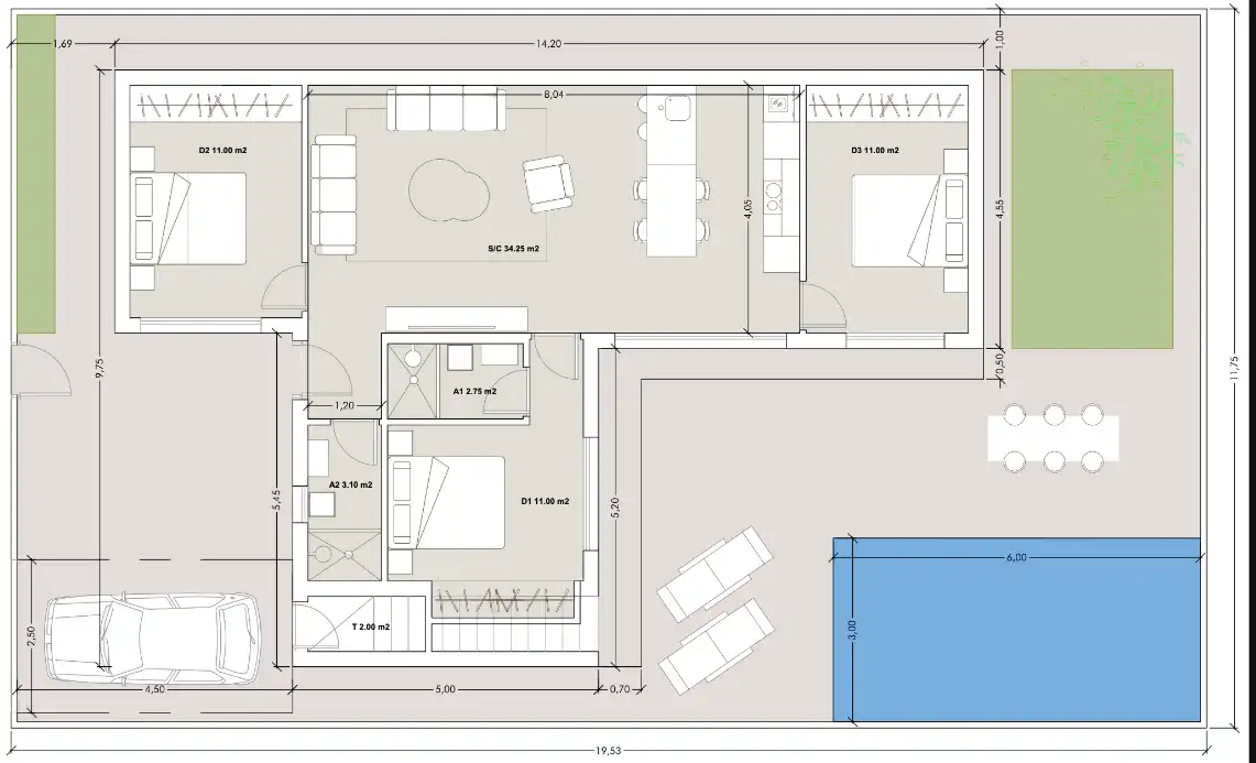 Casa con terrazza in vendita a Roldán, imagen 2