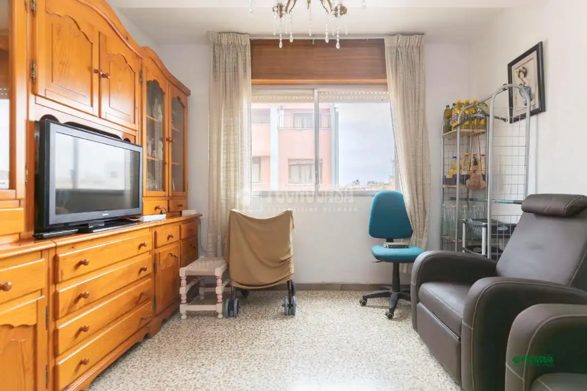 Living room of Flat for sale in Almería  with Heating and Terrace