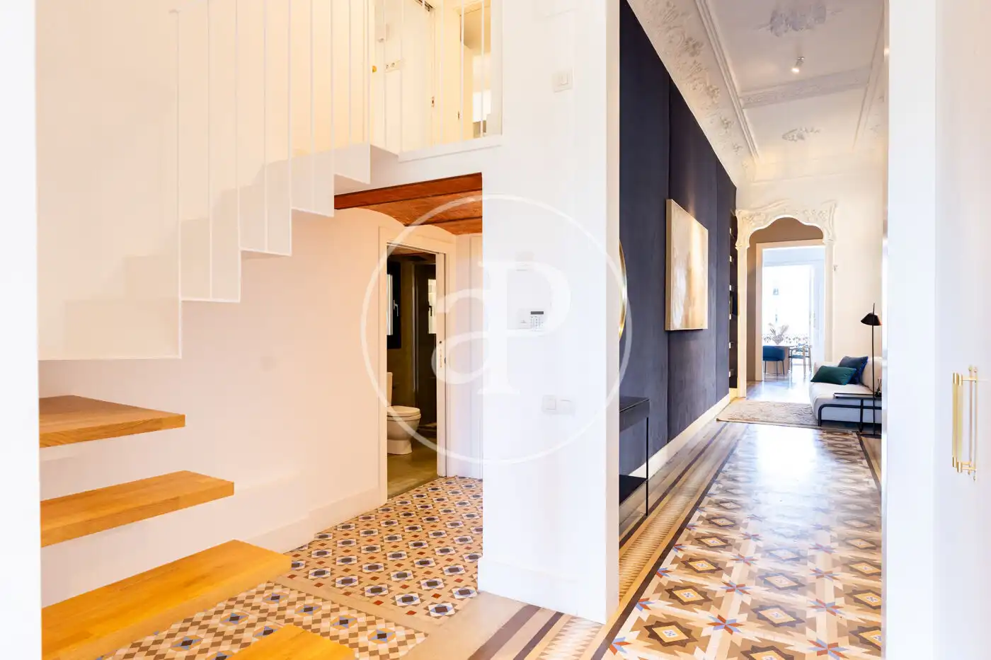 Wohnung zur Miete in Barcelona mit Klimaanlage, Heizung und Möbliert