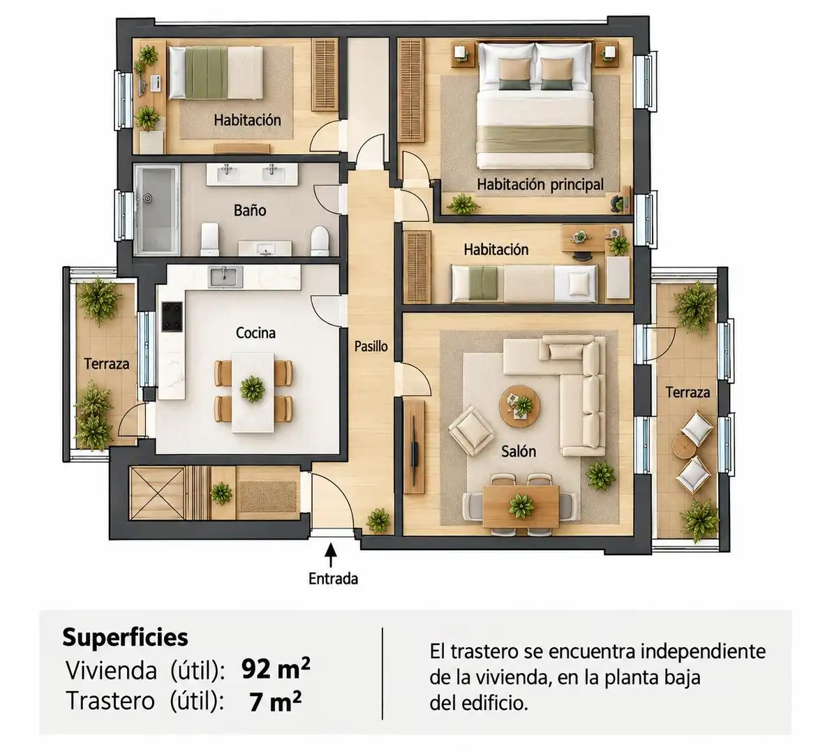 Piso en venta en Ensanche