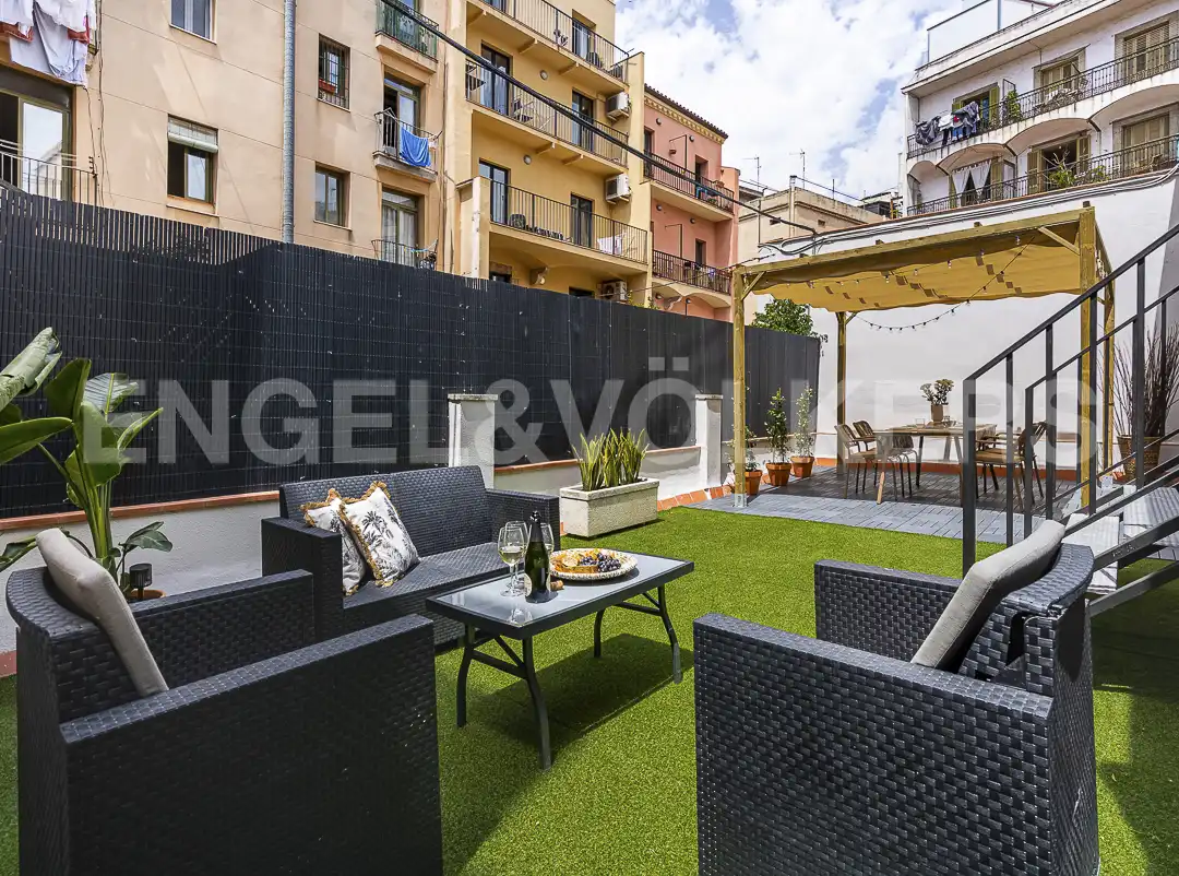 Terraza de Piso de alquiler en Ciutat Vella