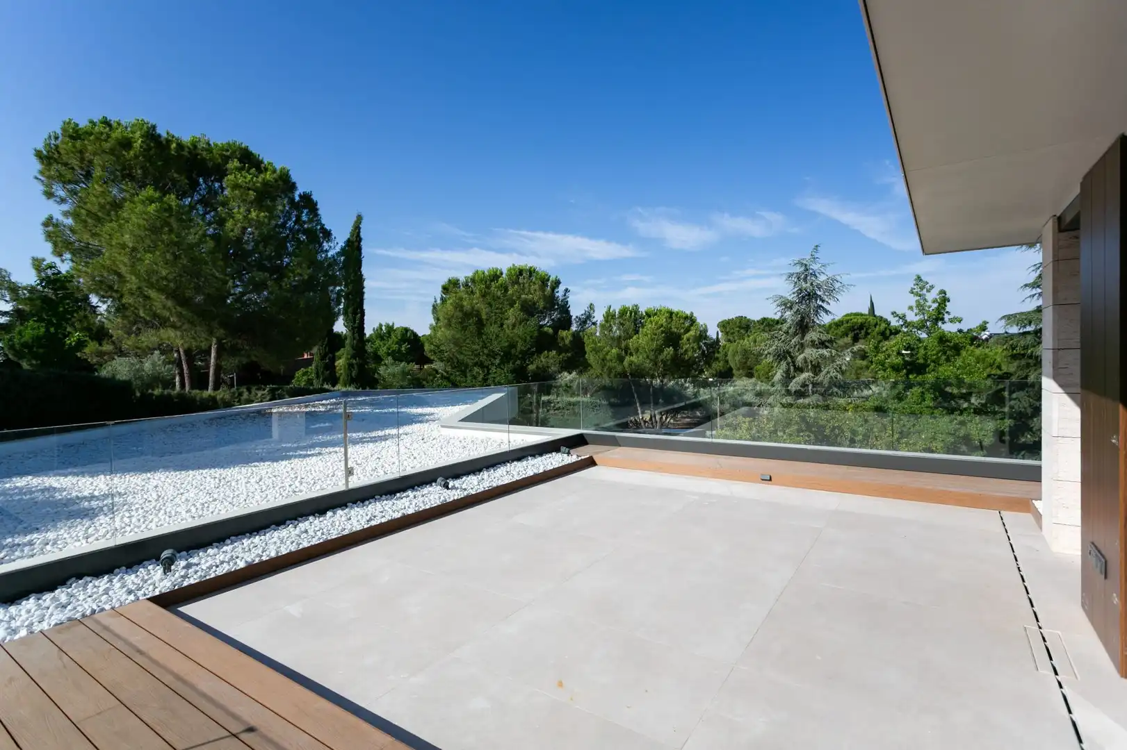 Terrassa de Casa o xalet en venda en Boadilla del Monte amb Calefacció i Jardí privat