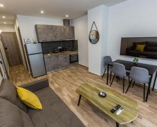 Living room of Flat to rent in Badalona  with Air Conditioner, Furnished and Pets allowed