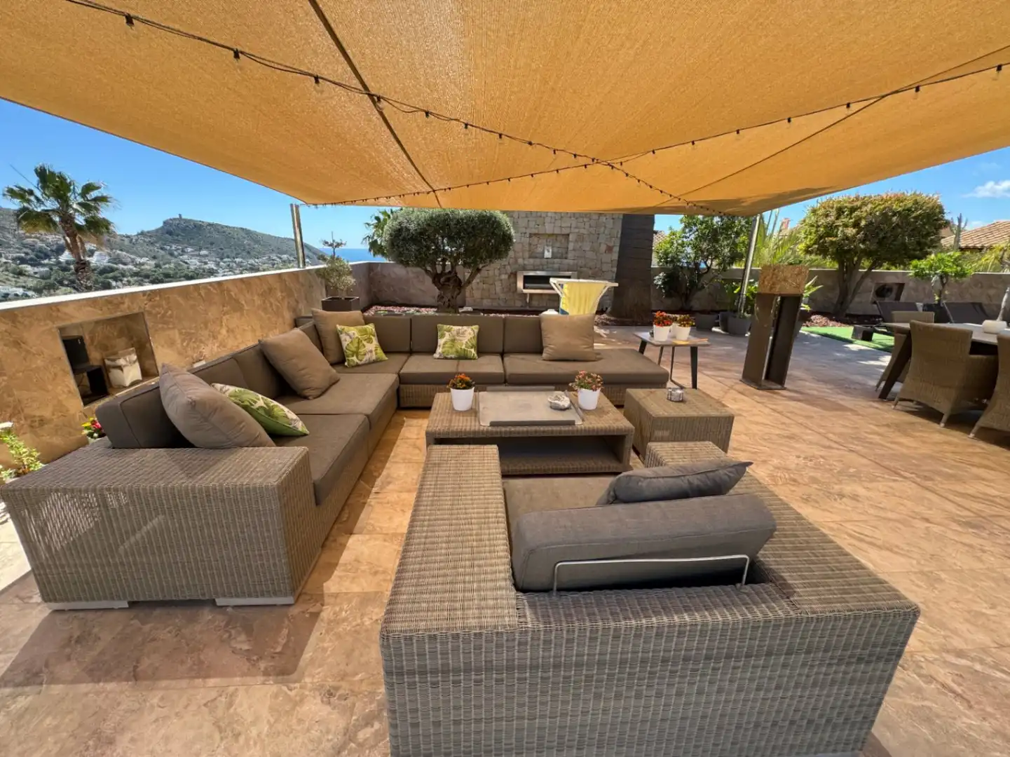 Terrace of Houses for sale in Moraira  with Air Conditioner, Heating and Private garden