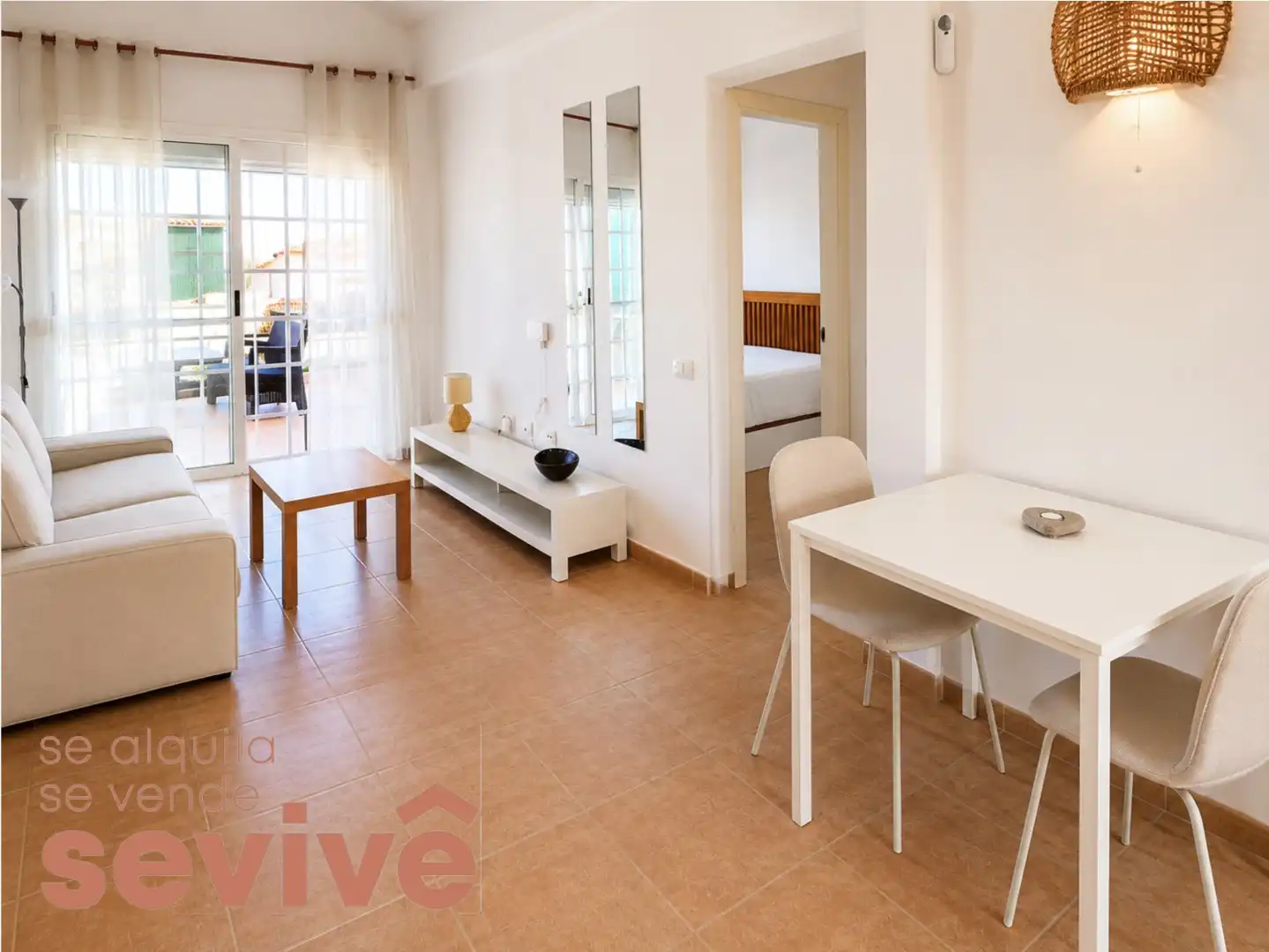 Living room of Flat for rent in Antigua  with Terrace, Swimming Pool and Furnished