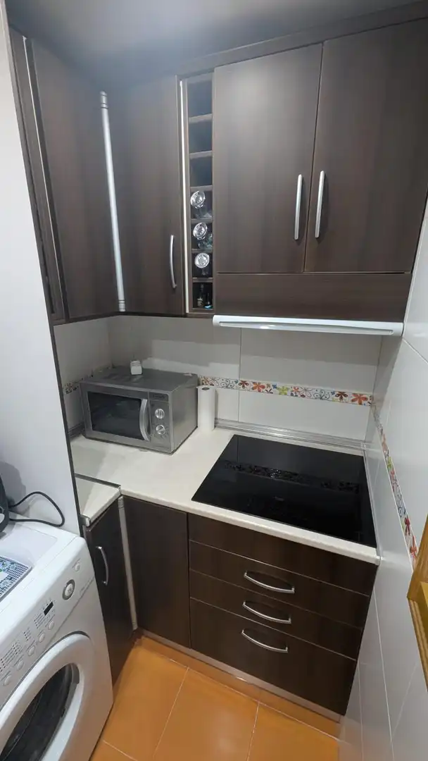 Cocina de Piso de alquiler en Madrid con Aire acondicionado, Calefacción y Parquet