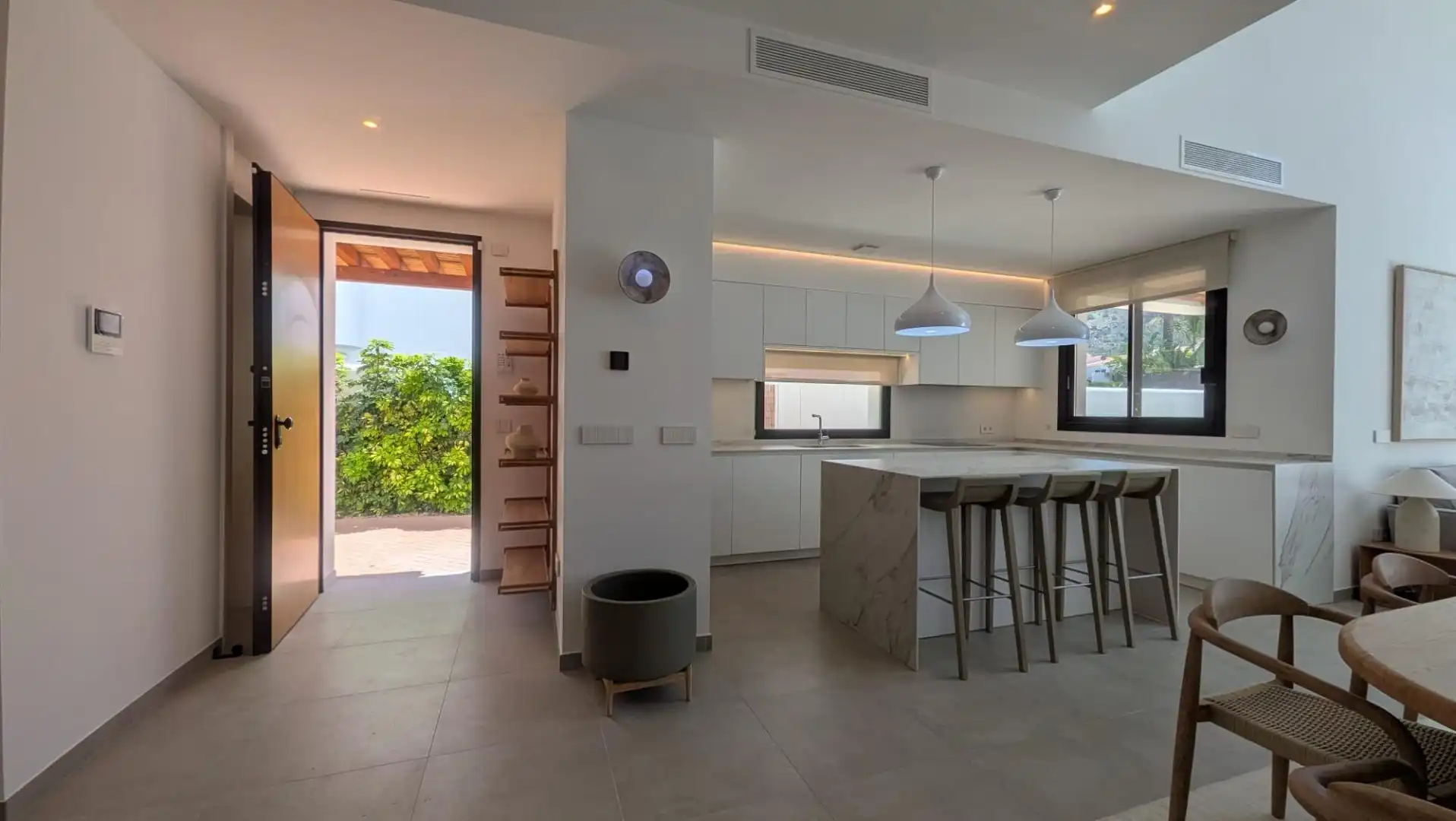 Kitchen of Houses for sale in L'Alfàs del Pi  with Air Conditioner, Heating and Terrace