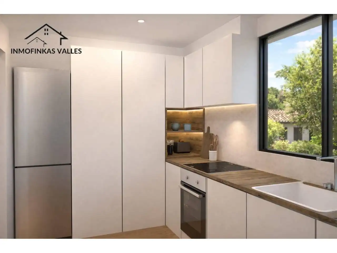 Cocina de Casa o chalet en venta en Santa Eulàlia de Ronçana con Aire acondicionado, Calefacción y Jardín privado